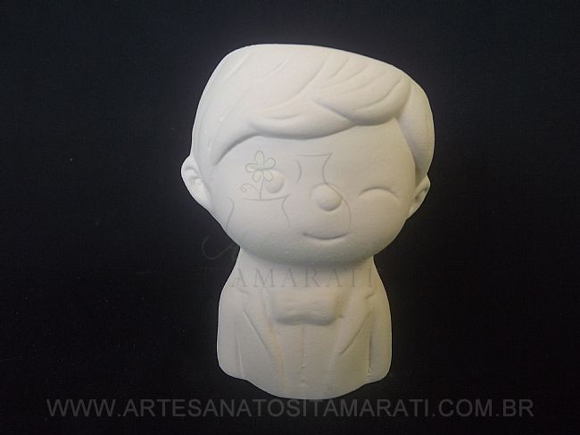 Detalhes do produto Boneco Menino Terno